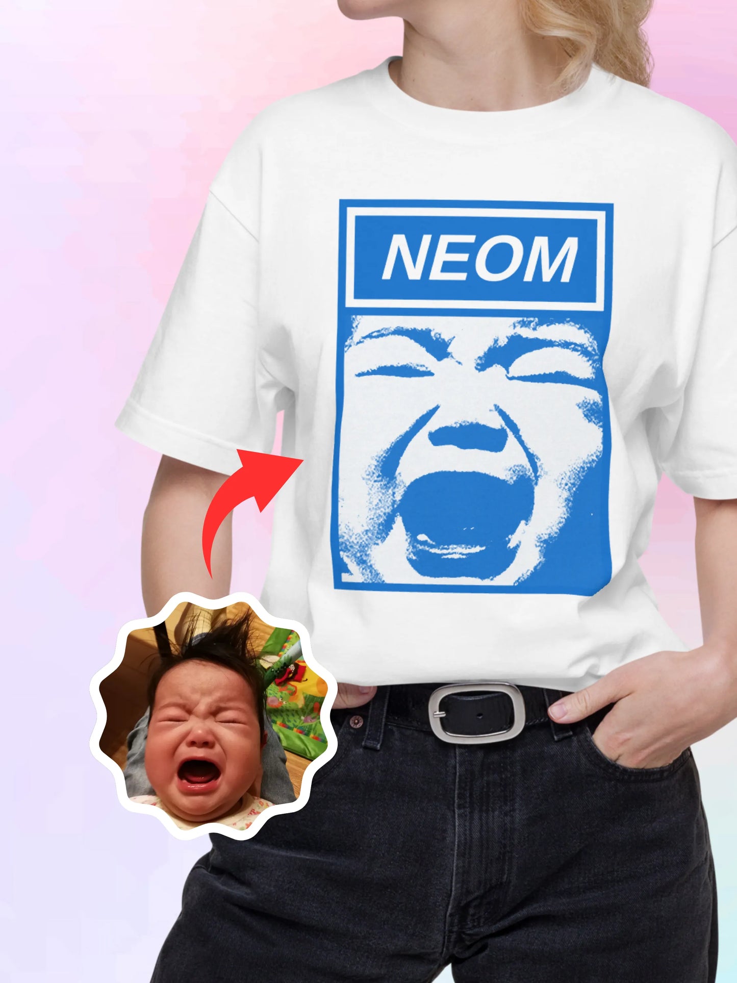 [NO EYES ON ME] White Tee